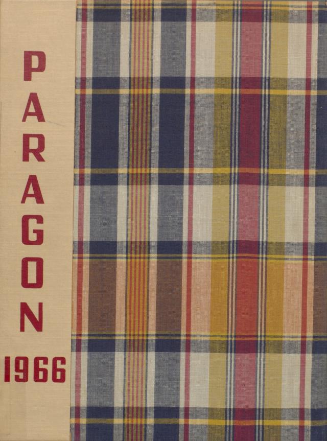 Cover image of Munster High School's yearbook, Paragon